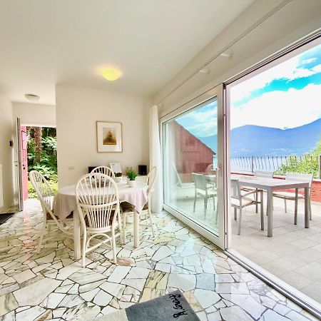 Appartamento Buresso Porto Valtravaglia Buitenkant foto